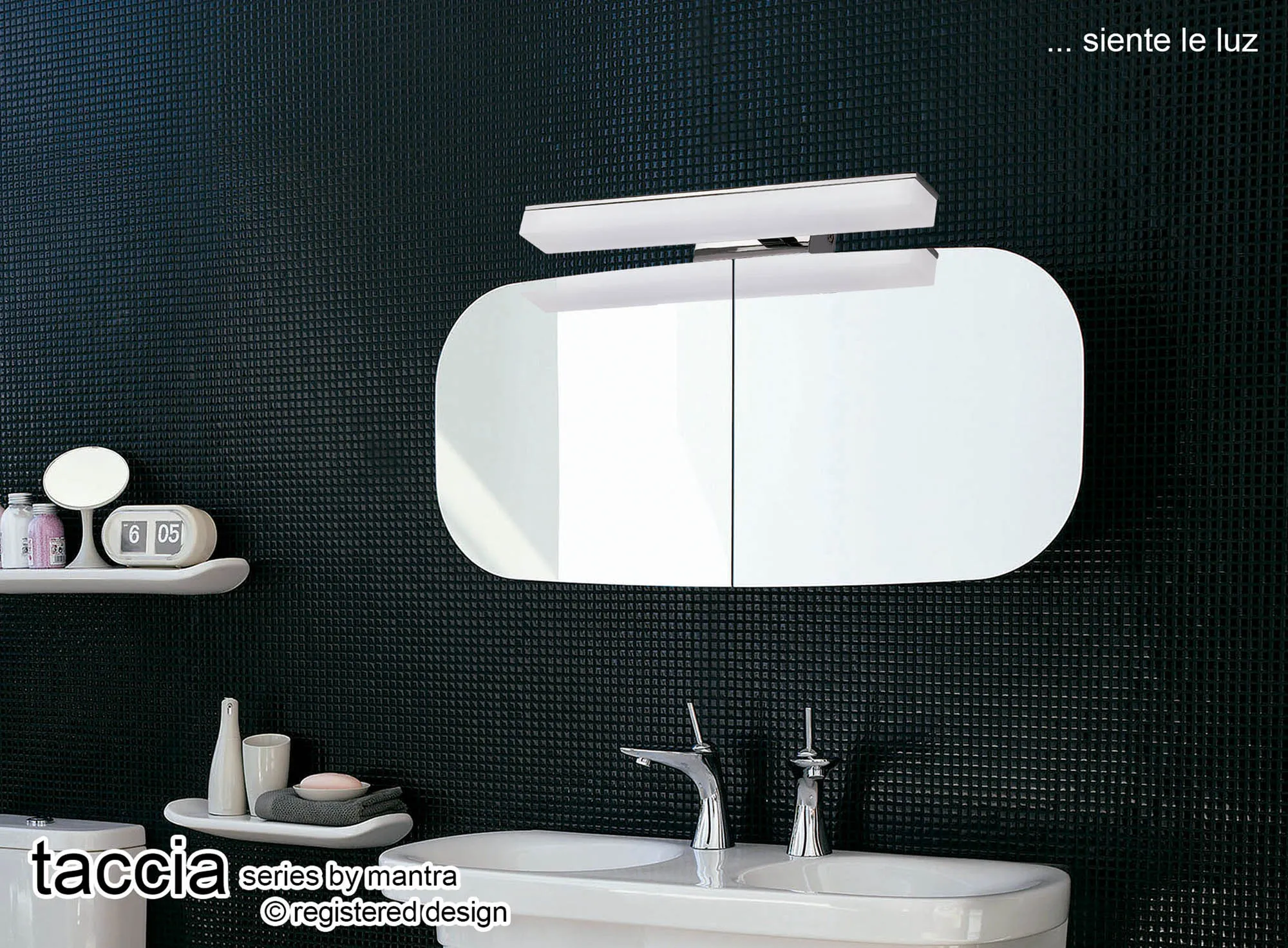 Taccia Wall Lights Mantra Fusion Flush Wall Lights